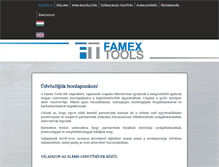 Tablet Screenshot of famextools.hu